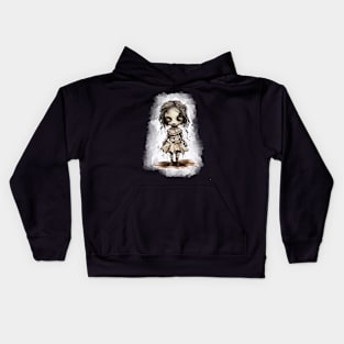 Gothic Girl. Because Goth girls. Kids Hoodie